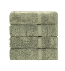 BELEM 04 PCS BATH TOWEL | COTTON SAGE GREEN