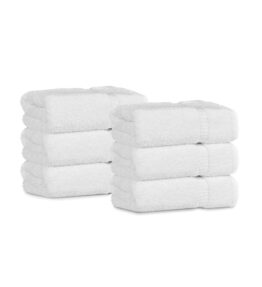 BELEM 6 PCS HAND TOWELS | WHITE HAND TOWELS